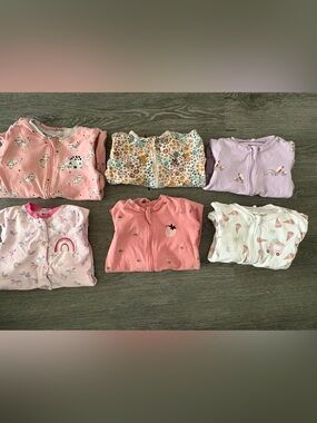 Pekkle bundles of 5 pajamas 18 months